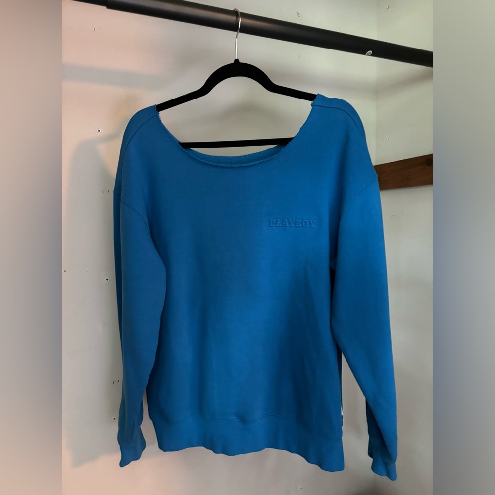 Blue PLAYBOY crewneck